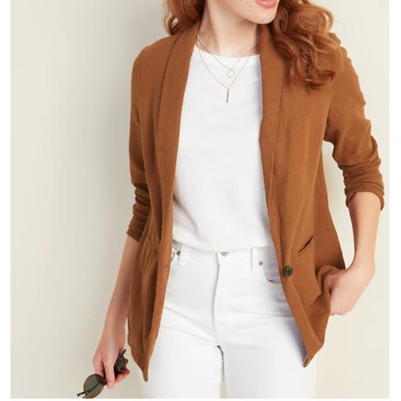 ochre blazer womens